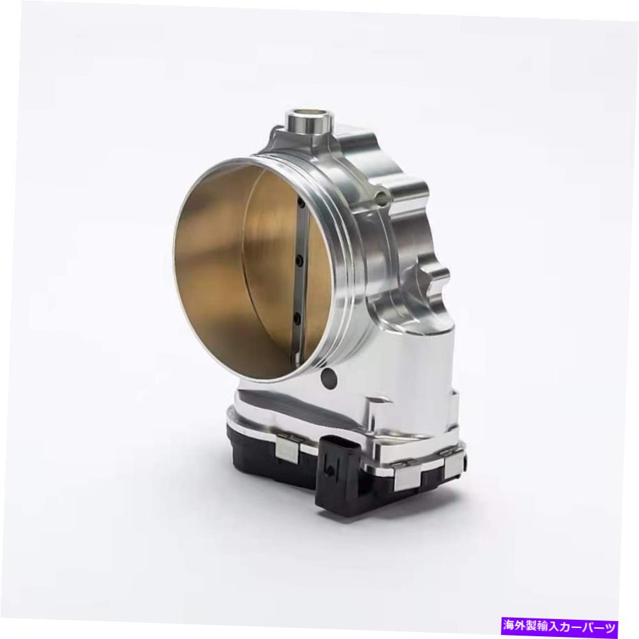 Throttle Body ダッジヘルキャットチャレンジャートラックホーク2015-2021 6.2Lシルバー用の105mmスロットルボディ 105MM Throttle Body for Dodge Hellcat Challenger Trackhawk 2015-2021 6.2L Silver【並行輸入品】