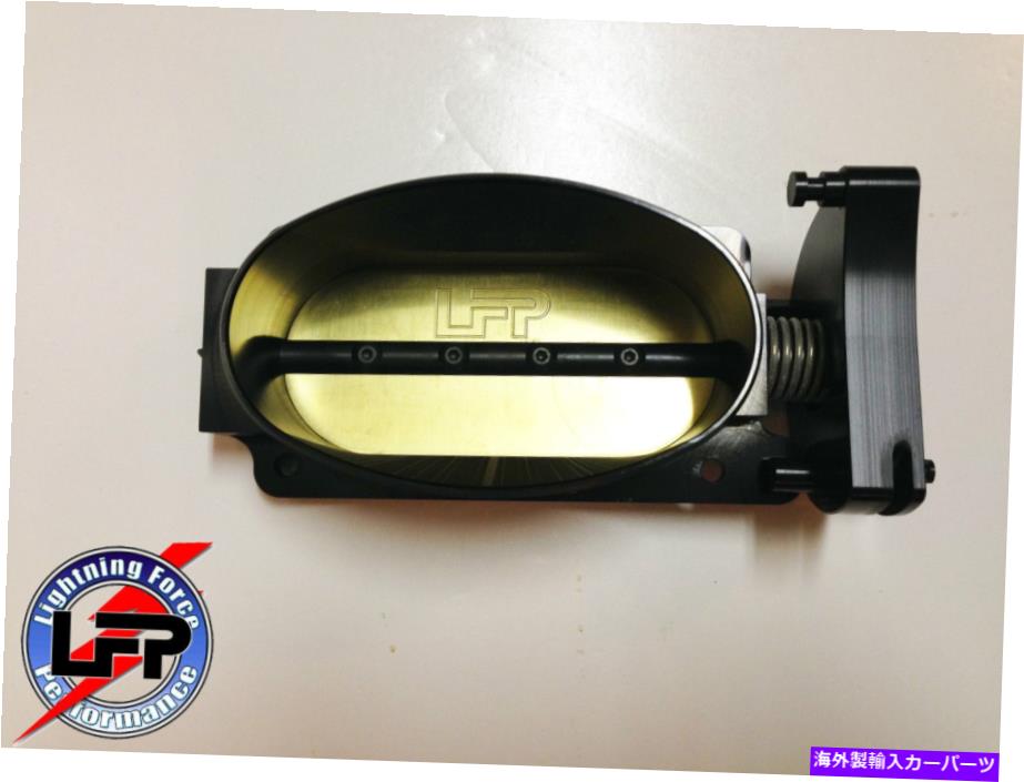 Throttle Body LFPビッグマウスシングルブレードスロットルボディ02-03フォードF150ハーレーデビッドソンブラック LFP BIG MOUTH SINGLE BLADE THROTTLE BODY 02-03 FORD F150 HARLEY DAVIDSON BLACK【並行輸入品】