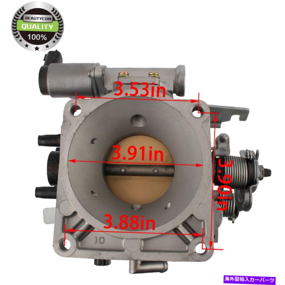 Throttle Body 日産フロンティアの新しいスロットルボディアッセイ1998-2001 Xterra 2000-2001 161183S500 New Throttle Body Assy for Nissan Frontier 1998-2001 Xterra 2000-2001 161183S500【並行輸入品】