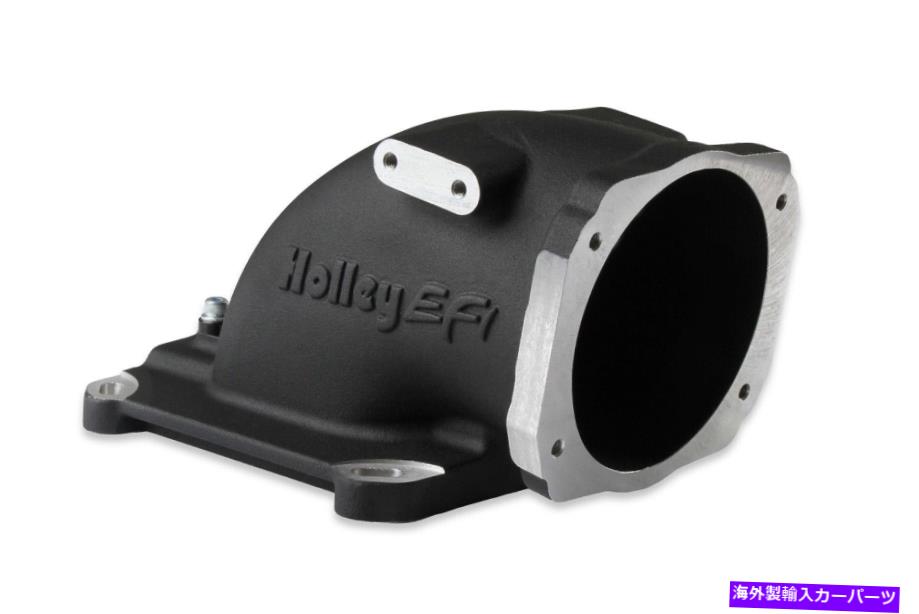 Throttle Body Holley EFI 300-240BK EFIスロットルボディインテークエルボ Holley EFI 300-240BK EFI Throttle Body Intake Elbow【並行輸入品】