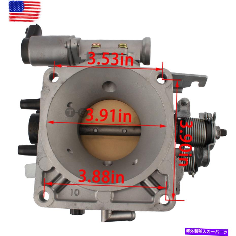 Throttle Body 日産Xterraのスロットルボディ2000-2002フロンティア1999 2000 2002 161183S500 Throttle Body For Nissan Xterra 2000-2002 Frontier 1999 2000 2002 161183S500【並行輸入品】