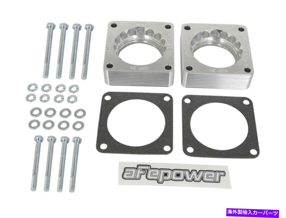 Throttle Body 2008-2013 G37 2009-2019 370Z 3.7L V6 VQ37VHRのAFEパワースロットルボディスペーサー aFe Power Throttle Body Spacer For 2008-2013 G37 2009-2019 370Z 3.7L V6 VQ37VHR【並行輸入品】