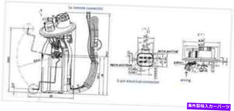 Fuel Pump Module Assembly ボルボGE472のゴス燃料ポンプモジュールアセンブリ GOSS FUEL PUMP MODULE ASSEMBLY for VOLVO GE472【並行輸入品】