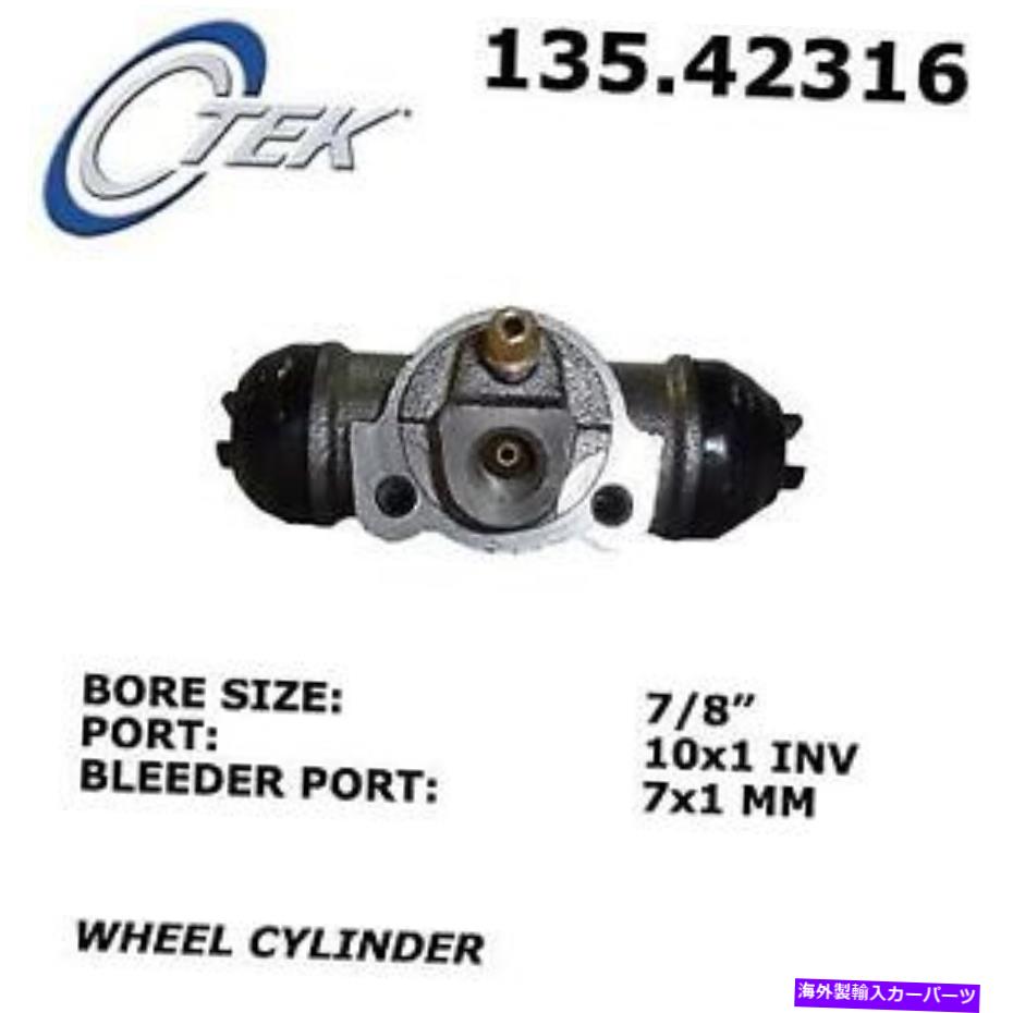 Wheel Cylinder ＃135.42316中心部ドラムブレーキホイールシリンダー # 135.42316 Centric Parts Drum Brake Wheel Cylinder【並行輸入品】