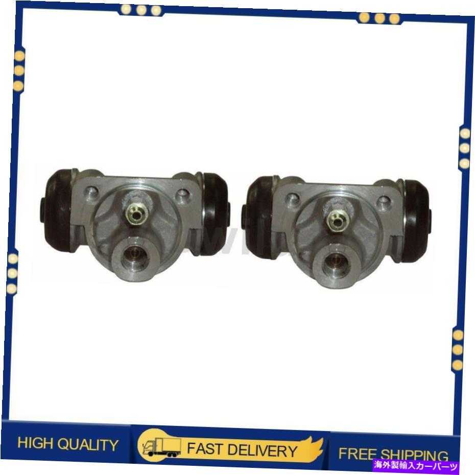 Wheel Cylinder 2PCS中心部品ドラムブレーキホイールシリンダーリアの日産D21 1986-1987 2PCS Centric Parts Drum Brake Wheel Cylinder Rear For Nissan D21 1986-1987【並行輸入品】