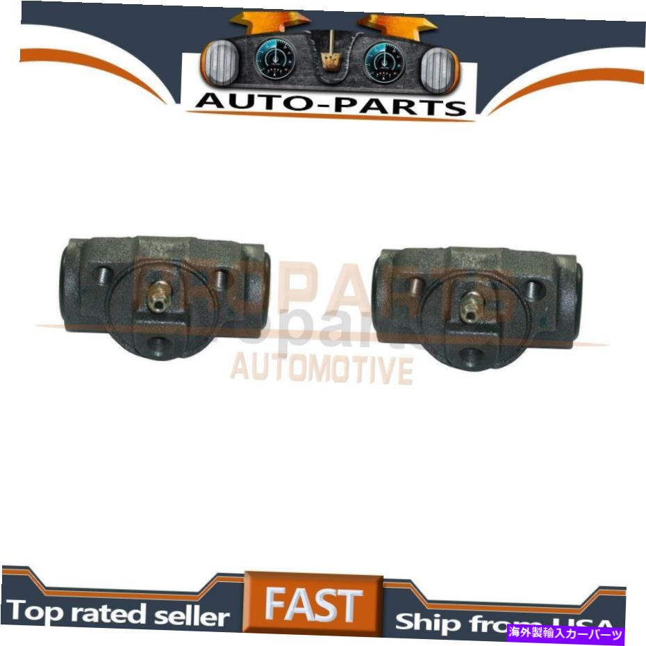 Wheel Cylinder 1973年から1995年のGMCの中心部2xリアドラムブレーキホイールシリンダー Centric Parts 2X Rear Drum Brake Wheel Cylinder For 1973-1995 GMC【並行輸入品】