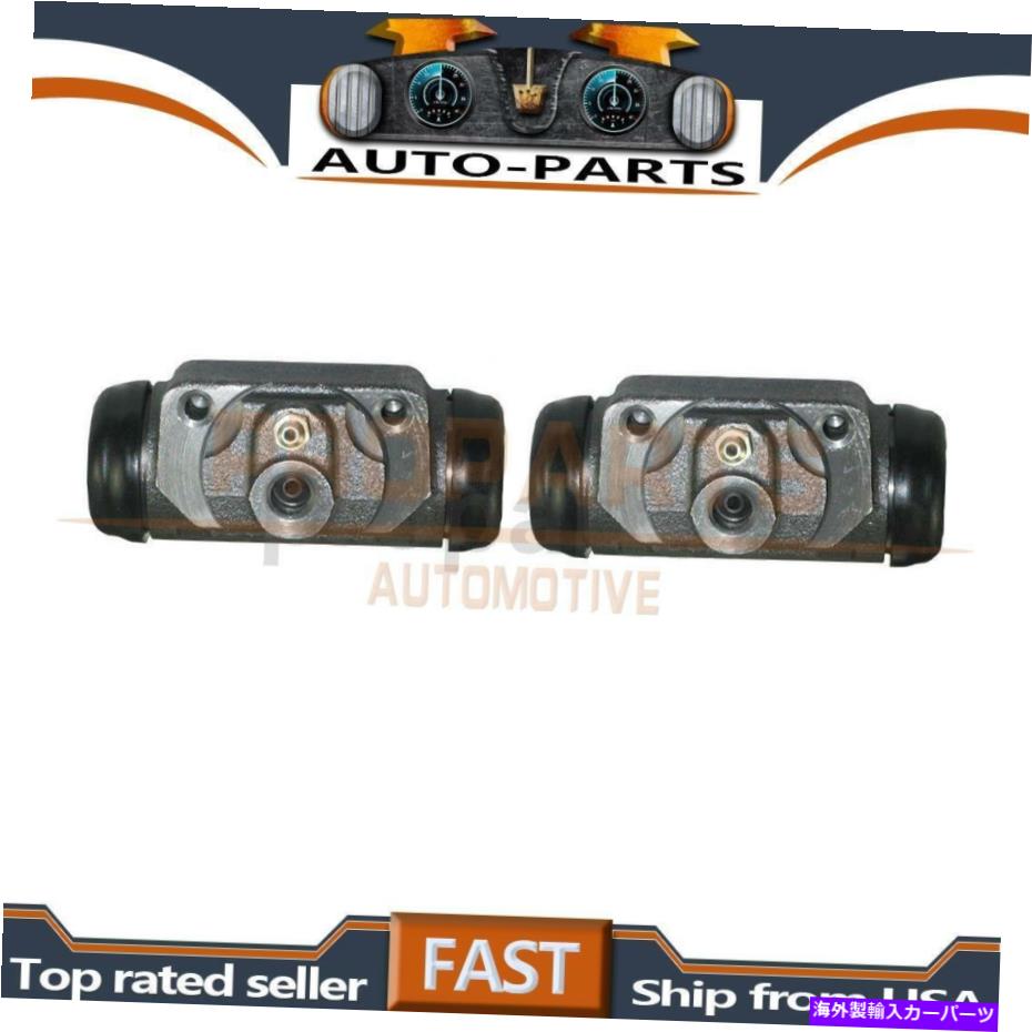 Wheel Cylinder 1965年から2001年のダッジのための中心部のパーツ2xリアドラムブレーキホイールシリンダー Centric Parts 2X Rear Drum Brake Wheel Cylinder For 1965-2001 Dodge【並行輸入品】
