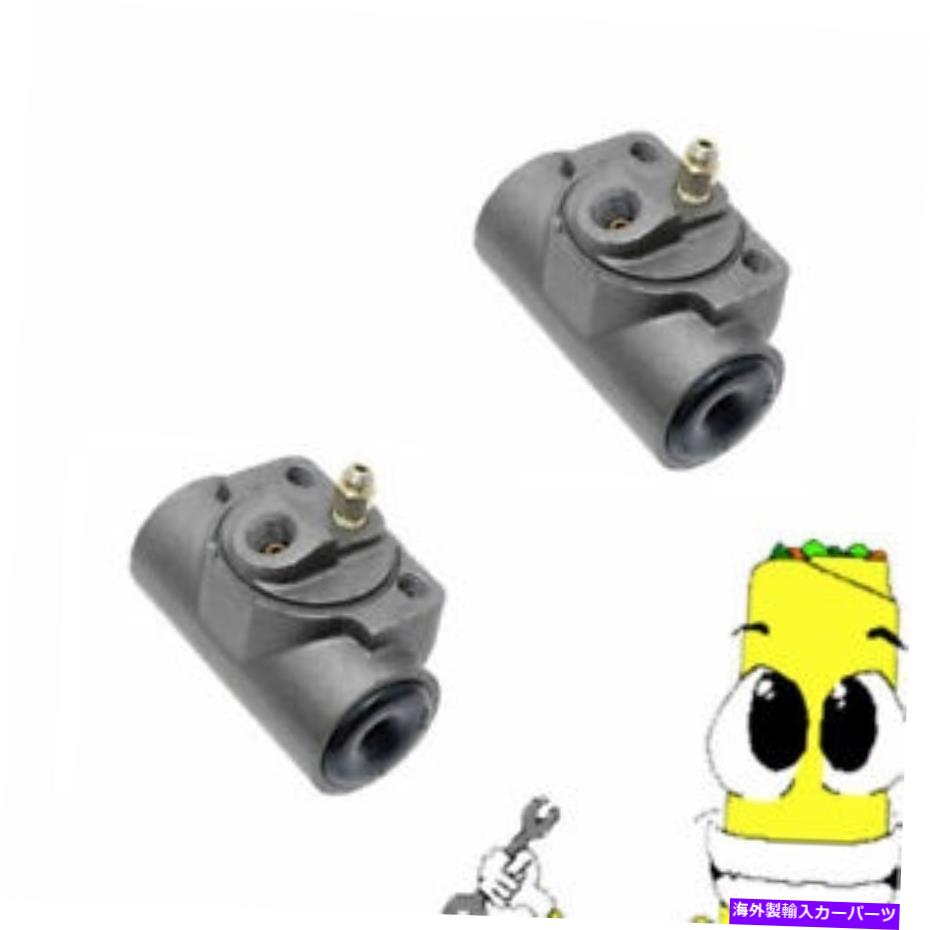 Wheel Cylinder 1974年から1983年のジープワゴニア向けのプレミアムリアフ左＆右ホイールシリンダー Premium Rear Left & Right Wheel Cylinders for 1974-1983 Jeep Wagoneer【並行輸入品】