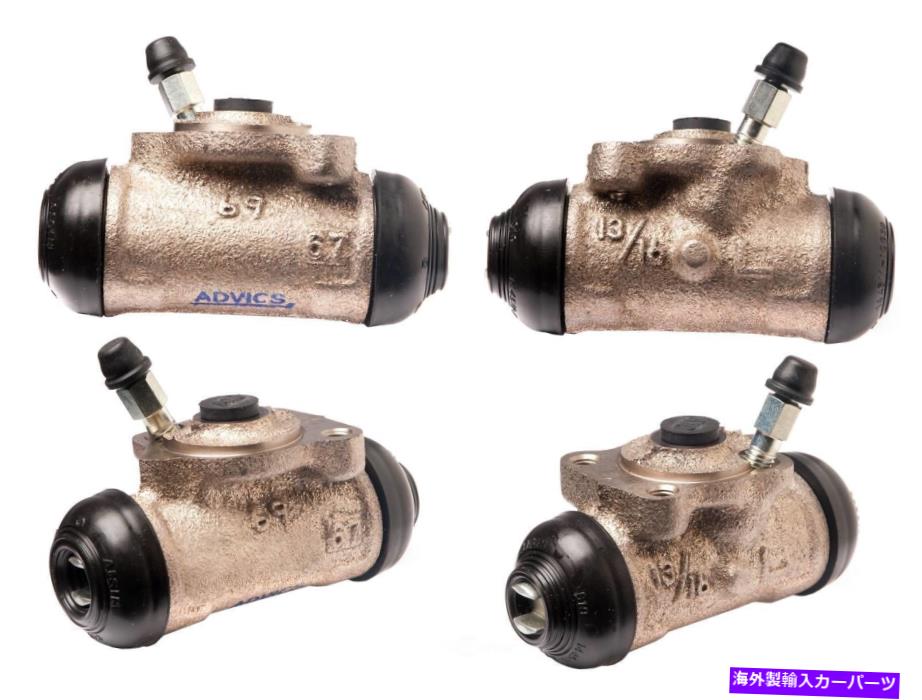 Wheel Cylinder ドラムブレーキホイールシリンダーエエリア左ADVICS WCT-036フィット92-96トヨタカムリ Drum Brake Wheel Cylinder-OE Rear Left ADVICS WCT-036 fits 92-96 Toyota Camry【並行輸入品】