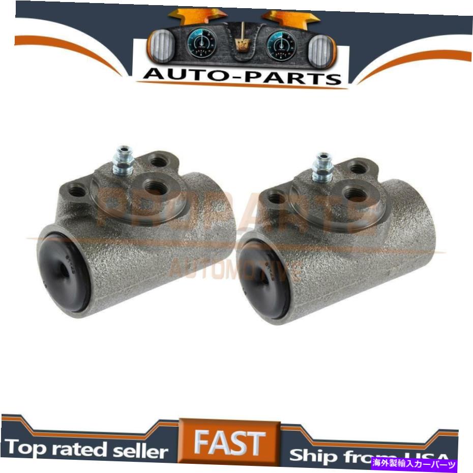 Wheel Cylinder 1974年から2002年のシボレーの中心部2xリアドラムブレーキホイールシリンダー Centric Parts 2X Rear Drum Brake Wheel Cylinder For 1974-2002 Chevrolet【並行輸入品】