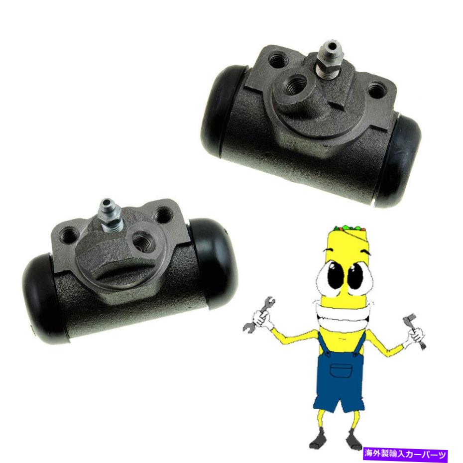 Wheel Cylinder 1990年から2002年のプレミアムリア左＆右ホイールシリンダーフォードE-350 1.1875ボア Premium Rear Left & Right Wheel Cylinders for 1990-2002 Ford E-350 1.1875 Bore【並行輸入品】