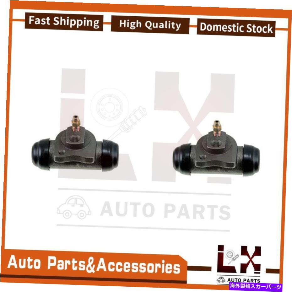 Wheel Cylinder ドーマン - 最初のストップドラムブレーキホイールシリンダーリアセット2フィットアベオシボレー Dorman - First Stop Drum Brake Wheel Cylinder Rear Set Of 2 Fits Aveo Chevrolet【並行輸入品】