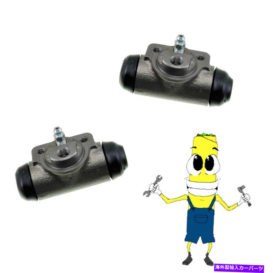 Wheel Cylinder 94-95のプレミアムリア左＆右ホイールシリンダープリマスボイジャー11/16ボア Premium Rear Left & Right Wheel Cylinders for 94-95 Plymouth Voyager 11/16 Bore【並行輸入品】