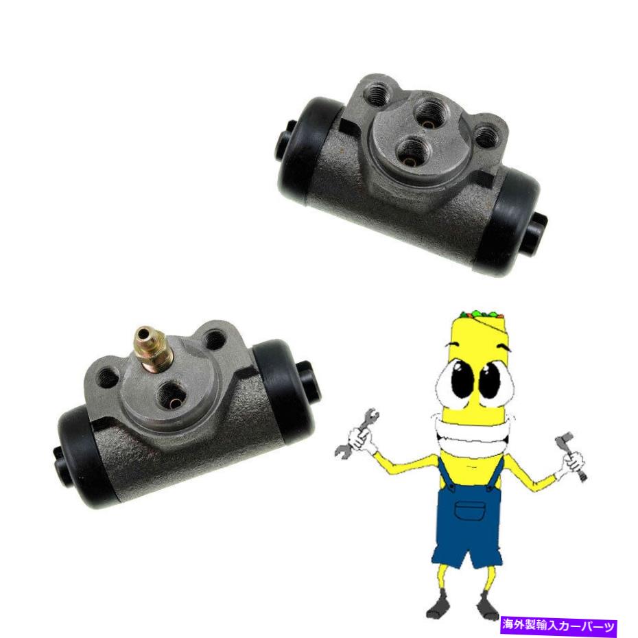 Wheel Cylinder 1987 - 90年のMitsubishi Van 13/16のプレミアムリア左＆右ホイールシリンダー Premium Rear Left & Right Wheel Cylinders for 1987-90 Mitsubishi Van 13/16 Bore【並行輸入品】