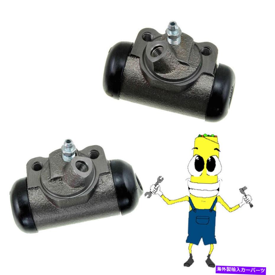 Wheel Cylinder 1972-1973のプレミアムフロント左＆右ホイールシリンダージープJ-2500 1.0625ボア Premium Front Left & Right Wheel Cylinders for 1972-1973 Jeep J-2500 1.0625 Bore【並行輸入品】