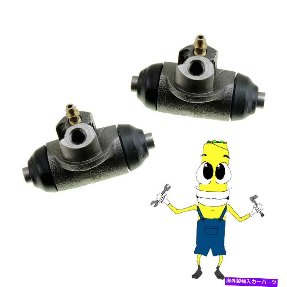 Wheel Cylinder 1984年から1987年のビュイックセンチュリー13/16のプレミアムリア左＆右ホイールシリンダー Premium Rear Left & Right Wheel Cylinders for 1984-1987 Buick Century 13/16 Bore【並行輸入品】 38,396円