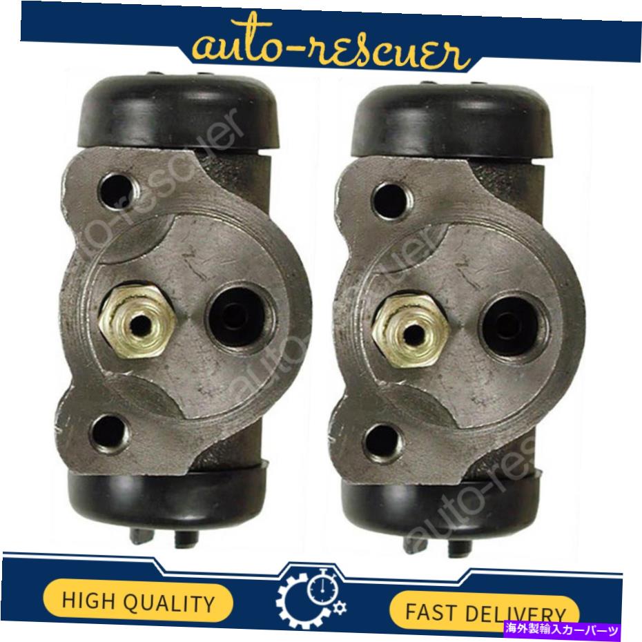 Wheel Cylinder 1995年から1999年までの中心部のパーツリアドラムブレーキホイールシリンダー2xダッジアベンジャー Centric Parts Rear Drum Brake Wheel Cylinder 2x for 1995 till 1999 Dodge Avenger【並行輸入品】