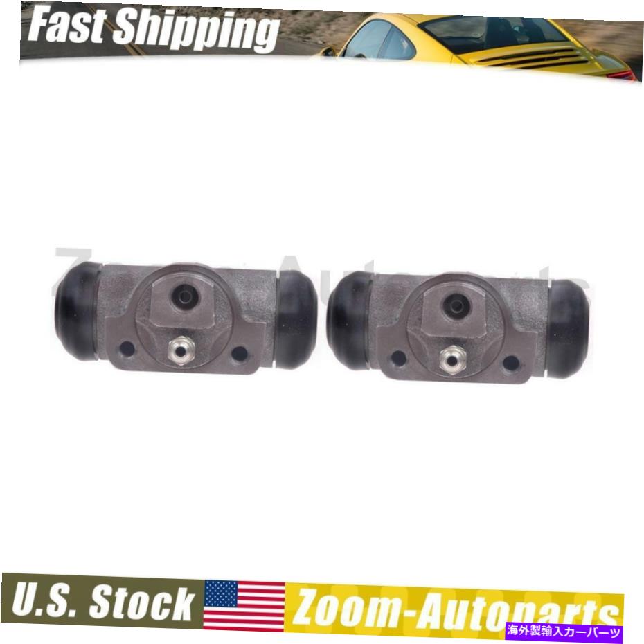 Wheel Cylinder レイベストスリアドラムブレーキホイールシリンダーセット2フィット1997-2000ジープTJ Raybestos Rear Drum Brake Wheel Cylinder Set of 2 Fits 1997-2000 Jeep TJ【並行輸入品】