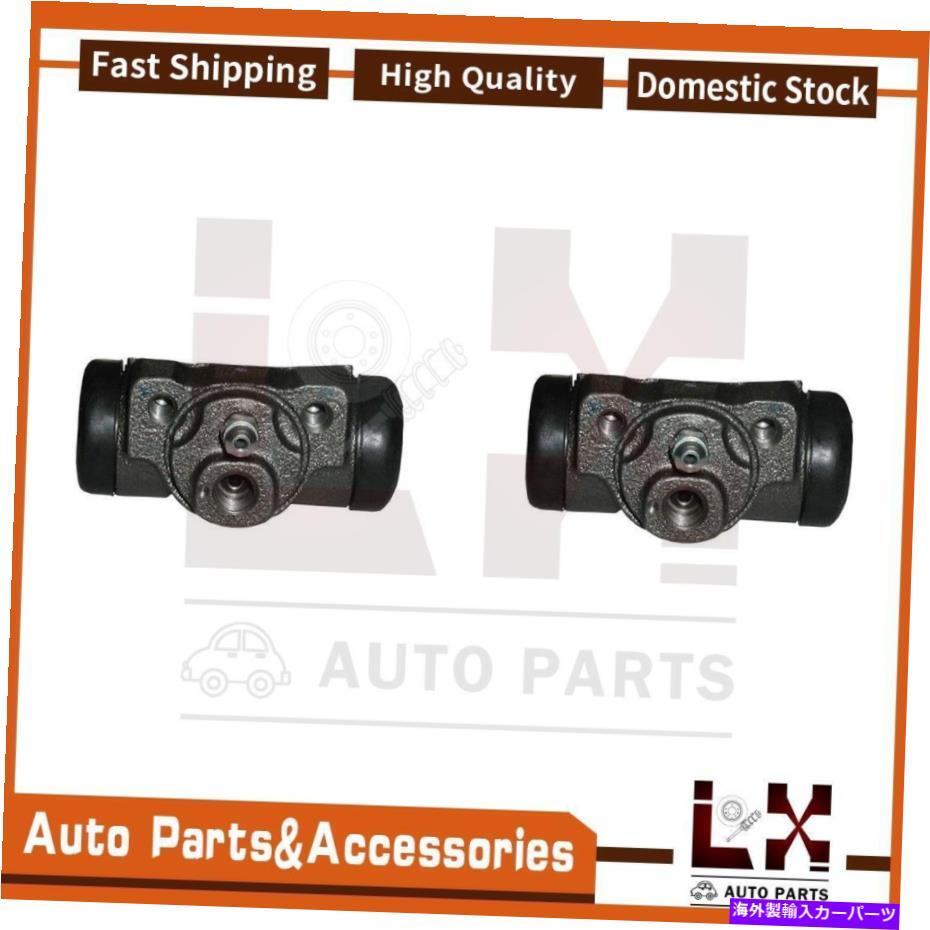 Wheel Cylinder 2pcs中心部品ドラムブレーキホイールシリンダーリアフィットフェアモントフォード1978-1983 2PCS Centric Parts Drum Brake Wheel Cylinder Rear Fits Fairmont Ford 1978-1983【並行輸入品】