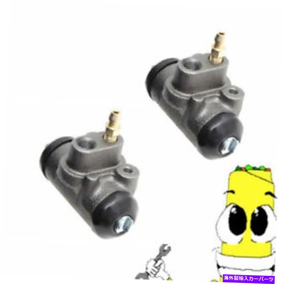 Wheel Cylinder 1990-1995マツダ323のプレミアムリア左＆右ホイールシリンダー Premium Rear Left & Right Wheel Cylinders for 1990-1995 Mazda 323【並行輸入品】