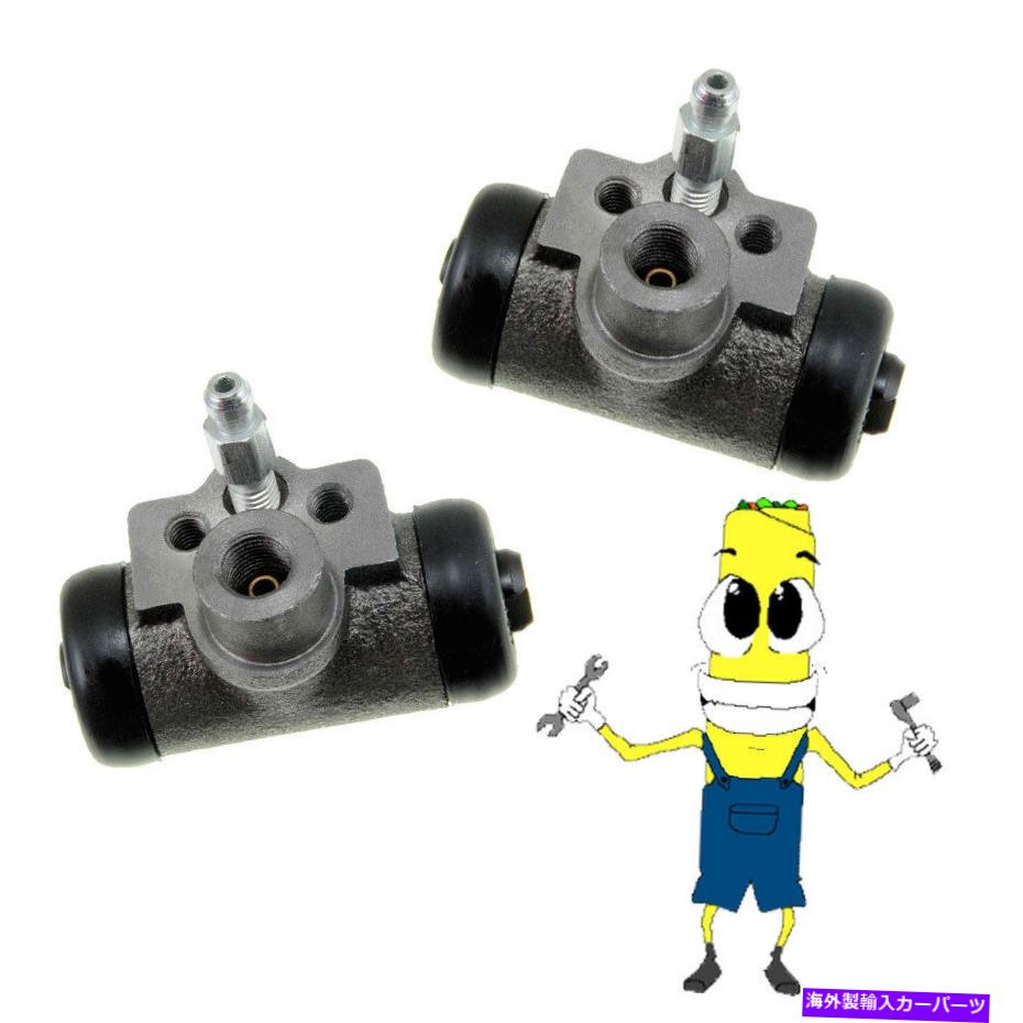 Wheel Cylinder 1978年から1987年にかけてプレミアムリアの左＆右ホイールシリンダースバルブラット11/16ボア Premium Rear Left & Right Wheel Cylinders for 1978-1987 Subaru Brat 11/16 Bore【並行輸入品】