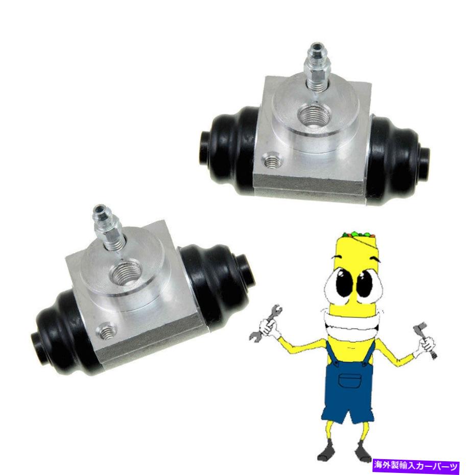 Wheel Cylinder 2000年の土星LS2 20 mmのプレミアムリア左＆右ホイールシリンダーボア Premium Rear Left & Right Wheel Cylinders for 2000 Saturn LS2 20 mm Bore【並行輸入品】
