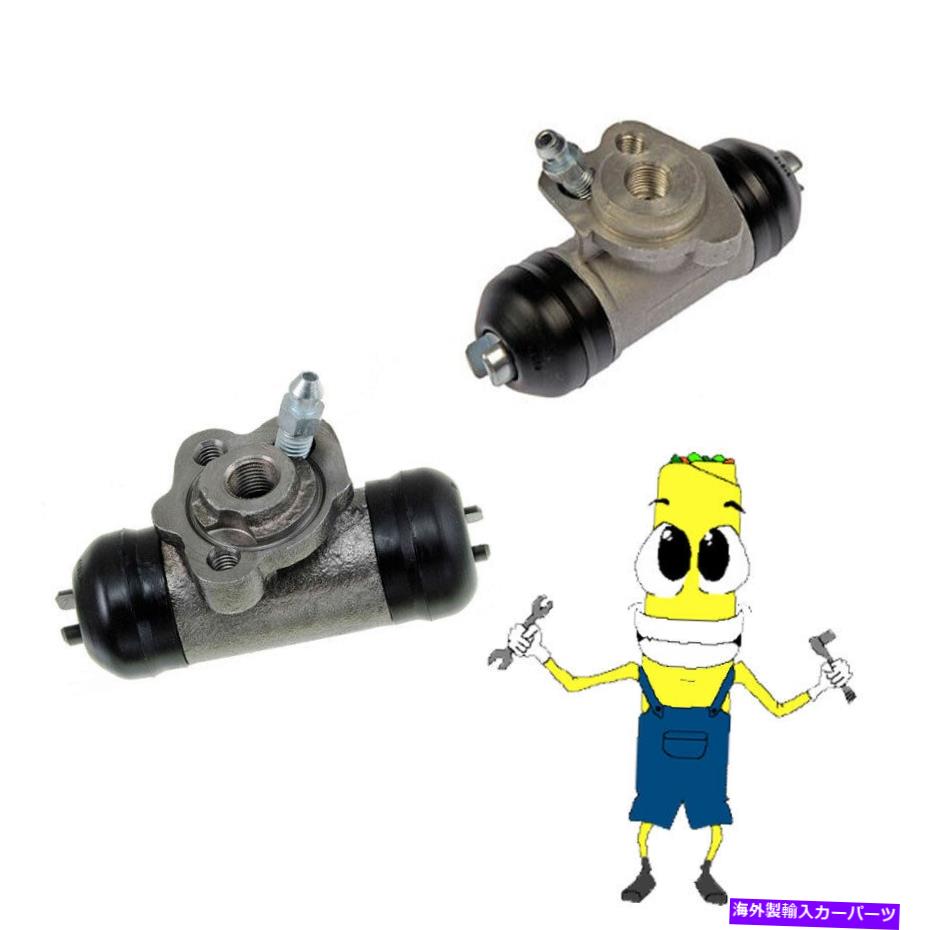 Wheel Cylinder 2018年から2019年のトヨタヤリスのプレミアムリアフ左＆右ホイールシリンダー Premium Rear Left & Right Wheel Cylinders for 2018-2019 Toyota Yaris【並行輸入品】