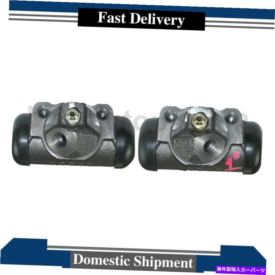Wheel Cylinder 中心部のドラムブレーキホイールシリンダーリアLH＆RH 2PCSシボレーベルエア Centric Parts Drum Brake Wheel Cylinder Rear LH & RH 2PCS For Chevrolet Bel Air【並行輸入品】