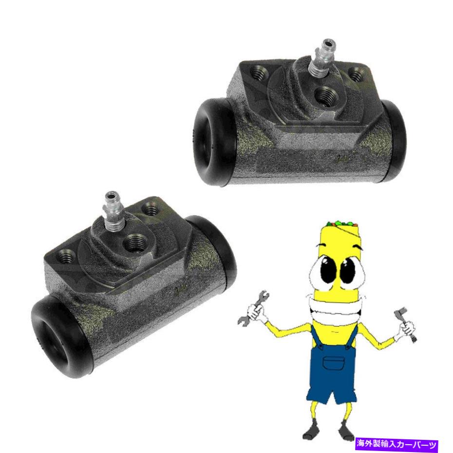 Wheel Cylinder 1966年から68年のプレミアムリア左＆右ホイールシリンダークライスラーニューポート7/8ボア Premium Rear Left & Right Wheel Cylinders for 1966-68 Chrysler Newport 7/8 Bore【並行輸入品】