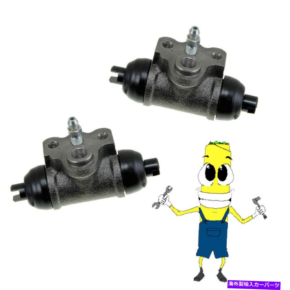 Wheel Cylinder 1991年から1994年のDodge Colt 3/4 inのプレミアムリア左＆右ホイールシリンダー。退屈させる Premium Rear Left & Right Wheel Cylinders for 1991-1994 Dodge Colt 3/4 In. Bore【並行輸入品】