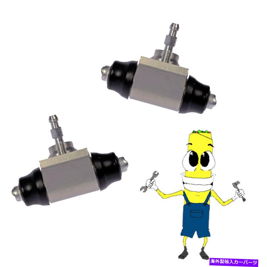 Wheel Cylinder 1996年から1999年のプレミアムリア左＆右ホイールシリンダーフォルクスワーゲンゴルフ3/4ボア Premium Rear Left & Right Wheel Cylinders for 1996-1999 Volkswagen Golf 3/4 Bore【並行輸入品】