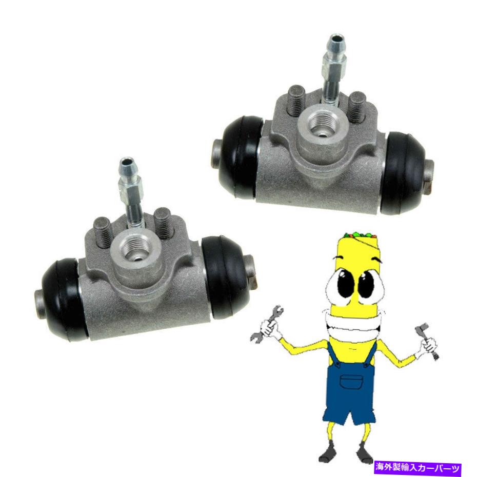 Wheel Cylinder 1976-1987スバル標準5/8ボアのプレミアムリア左＆右ホイールシリンダー Premium Rear Left & Right Wheel Cylinders for 1976-1987 Subaru Standard 5/8 Bore【並行輸入品】