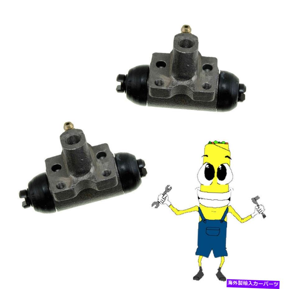 Wheel Cylinder 1991年のホンダアコード3/4インチのプレミアムリア左＆右ホイールシリンダー。退屈させる Premium Rear Left & Right Wheel Cylinders for 1991 Honda Accord 3/4 In. Bore【並行輸入品】