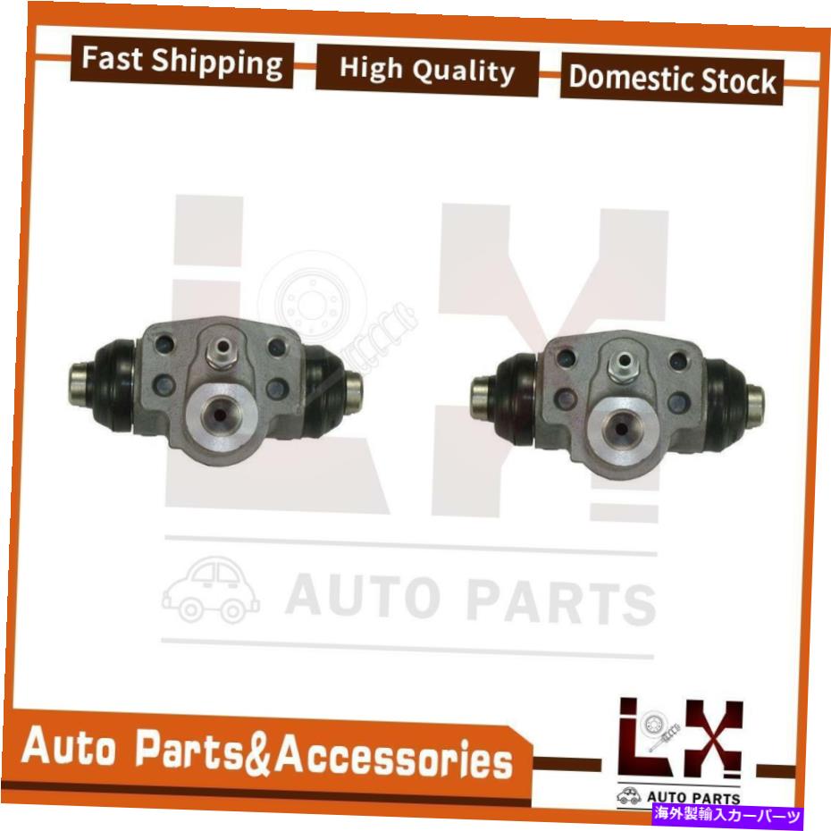 Wheel Cylinder 2pcs中心部品ドラムブレーキホイールシリンダーリアフィットシビックホンダ2006-2015 2PCS Centric Parts Drum Brake Wheel Cylinder Rear Fits Civic Honda 2006-2015【並行輸入品】