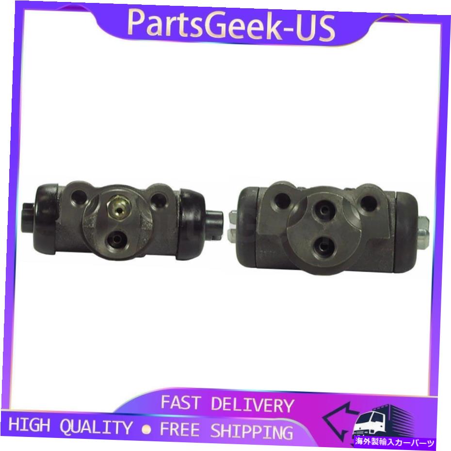 Wheel Cylinder 2xリアドラムブレーキホイールシリンダー中心部のパーツダッジレイダー1987-1989 2x Rear Drum Brake Wheel Cylinder Centric Parts fits Dodge Raider 1987-1989【並行輸入品】