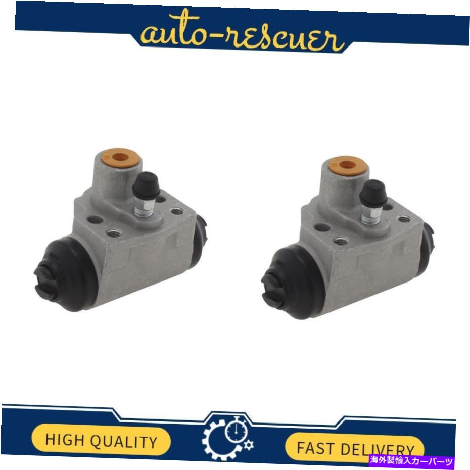 Wheel Cylinder 中心部のパーツリアドラムブレーキホイールシリンダーは2012年から2015年までの2xホンダシビック Centric Parts Rear Drum Brake Wheel Cylinder 2x for 2012 till 2015 Honda Civic【並行輸入品】