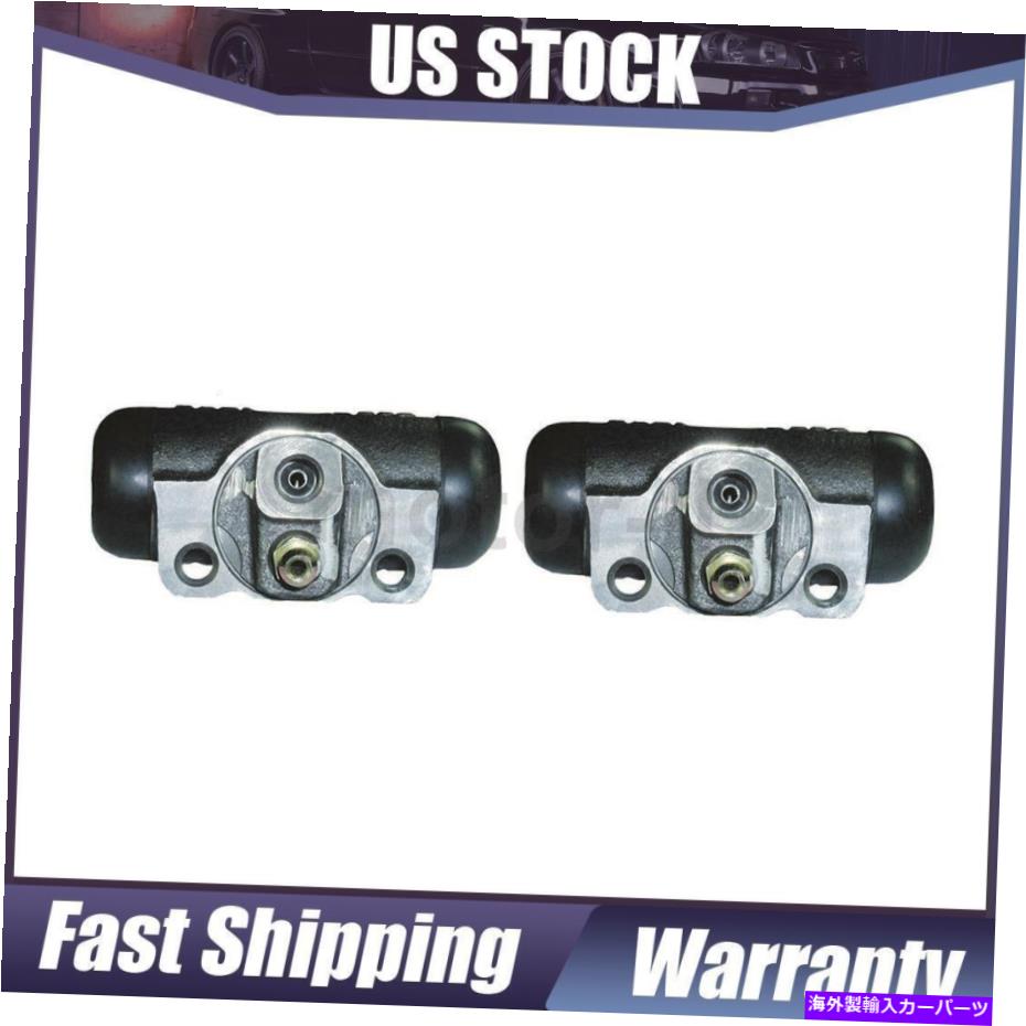 Wheel Cylinder 1998年から2010年のマツダの中心部品2xリアドラムブレーキホイールシリンダー Centric Parts 2X Rear Drum Brake Wheel Cylinder For 1998-2010 Mazda【並行輸入品】
