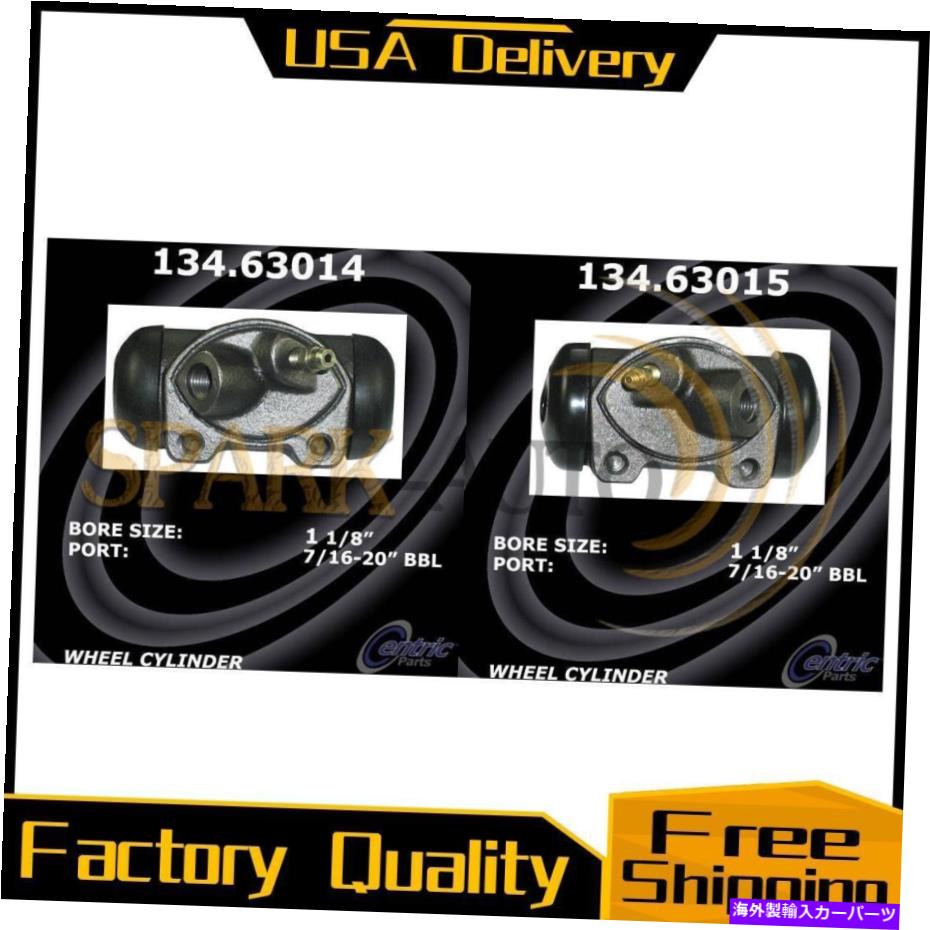 Wheel Cylinder 中心ドラムブレーキホイールシリンダーフロントペアフィット1964-1969ダッジA100 2/ロット Centric Drum Brake Wheel Cylinder Front Pair fits 1964-1969 Dodge A100 2/lot【並行輸入品】