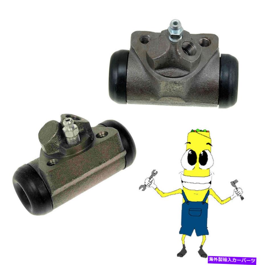 Wheel Cylinder 1968年のダッジW100ピックアップ1.125のプレミアムリア左＆右ホイールシリンダー Premium Rear Left & Right Wheel Cylinders for 1968 Dodge W100 Pickup 1.125 Bore【並行輸入品】