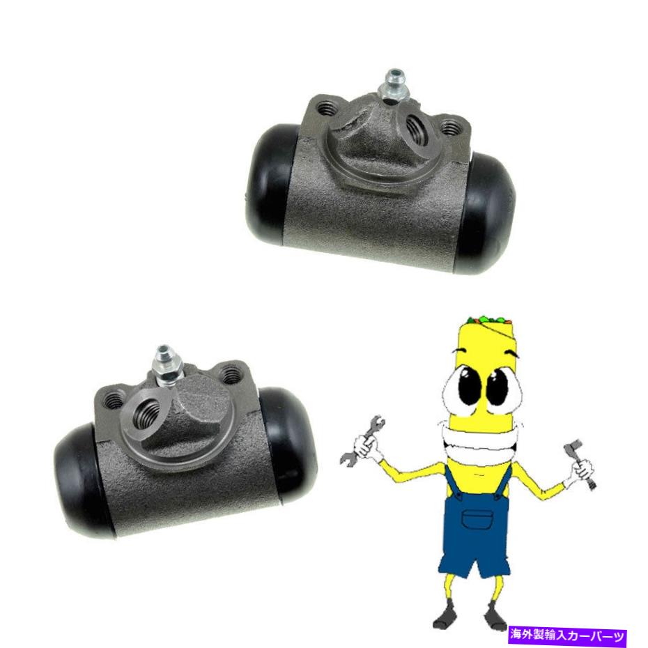 Wheel Cylinder 1958年のプレミアムフロント左＆右ホイールシリンダービュイックロードマスター1.125ボア Premium Front Left & Right Wheel Cylinders for 1958 Buick Roadmaster 1.125 Bore【並行輸入品】