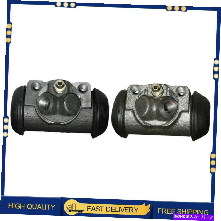 Wheel Cylinder 2x中心ドラムブレーキホイールシリンダー後部左後部右フォードF2 1951-1952 2x Centric Drum Brake Wheel Cylinder Rear Left Rear Right For Ford F2 1951-1952【並行輸入品】