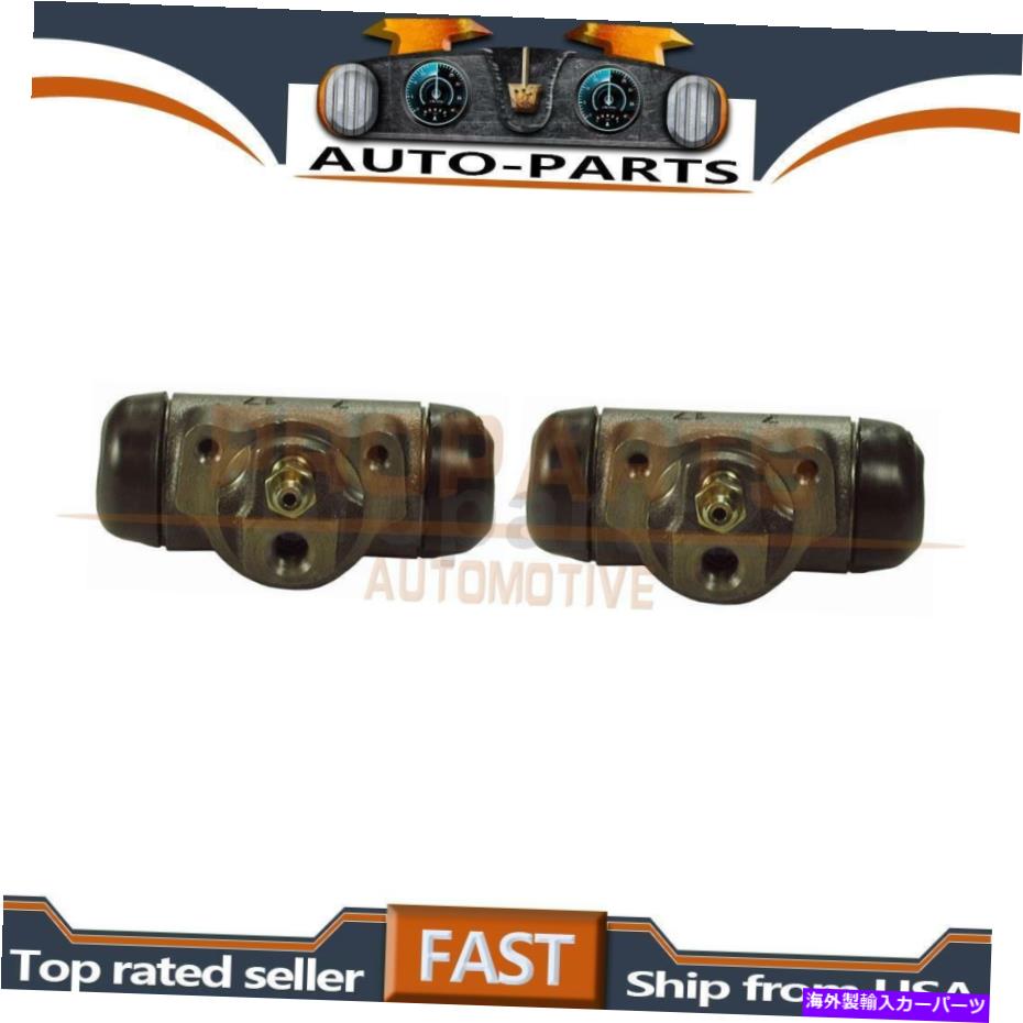 Wheel Cylinder 1981年から2006年のトヨタ向けの中心部のパーツ2xリアドラムブレーキホイールシリンダー Centric Parts 2X Rear Drum Brake Wheel Cylinder For 1981-2006 Toyota【並行輸入品】