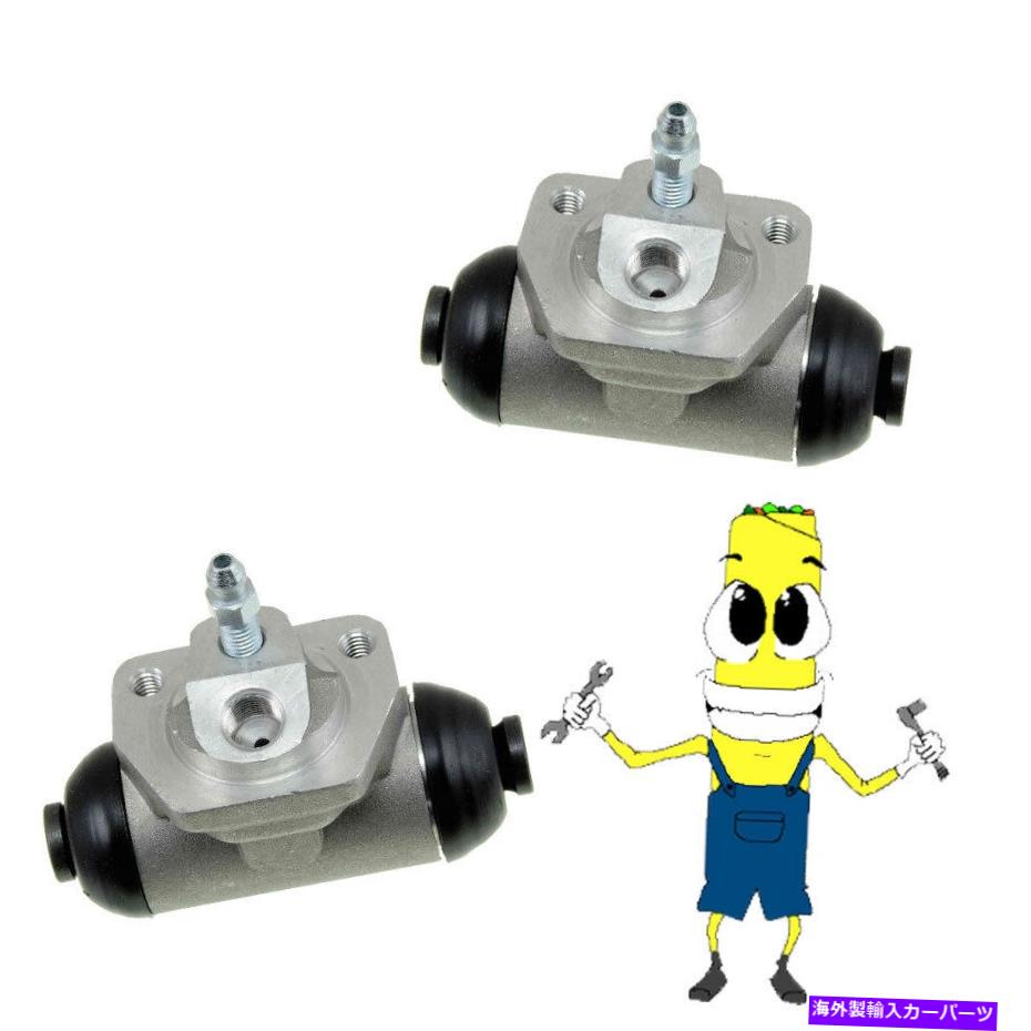 Wheel Cylinder 04-10のプレミアムリア左＆右ホイールシリンダークライスラーPTクルーザー3/4ボア Premium Rear Left & Right Wheel Cylinders for 04-10 Chrysler PT Cruiser 3/4 Bore【並行輸入品】