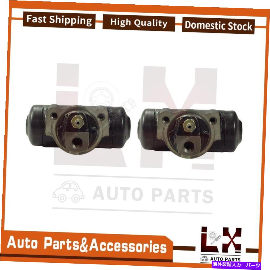 Wheel Cylinder 2PCS中心部パーツドラムブレーキホイールシリンダーリアフィット4runnerトヨタ1986-1986 2PCS Centric Parts Drum Brake Wheel Cylinder Rear Fits 4Runner Toyota 1986-1986【並行輸入品】