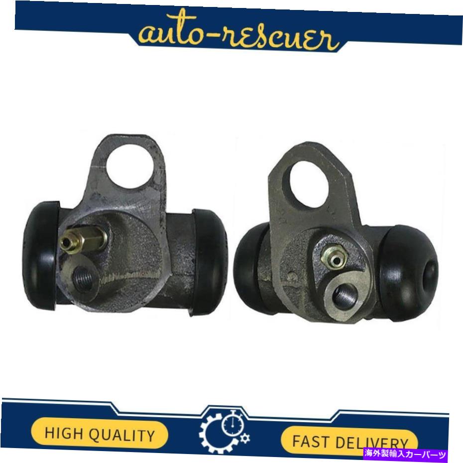 Wheel Cylinder 中心部のフロントドラムブレーキホイールシリンダー2X 1965-1970シボレーベルエア Centric Parts Front Drum Brake Wheel Cylinder 2x for 1965-1970 Chevrolet Bel Air【並行輸入品】