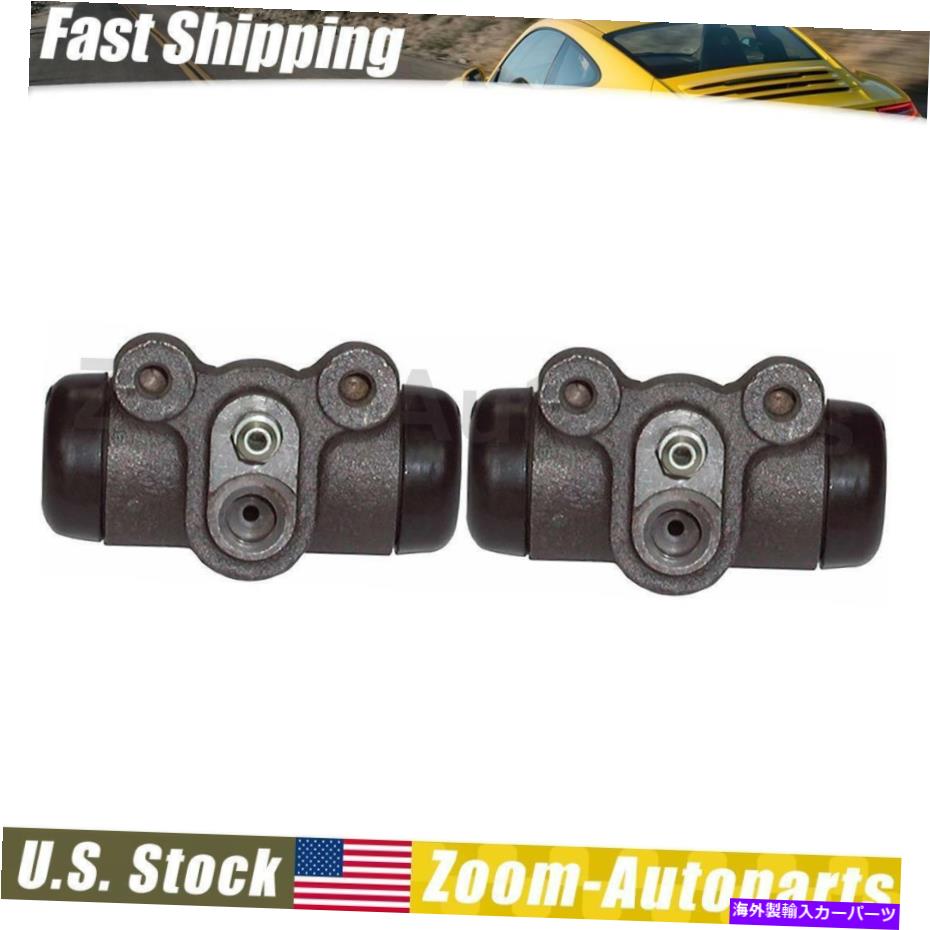 Wheel Cylinder 2つのフィットのリアドラムブレーキホイールシリンダーセット1984-1985 BMW 318i Rear Drum Brake Wheel Cylinder Set of 2 Fits 1984-1985 BMW 318i【並行輸入品】