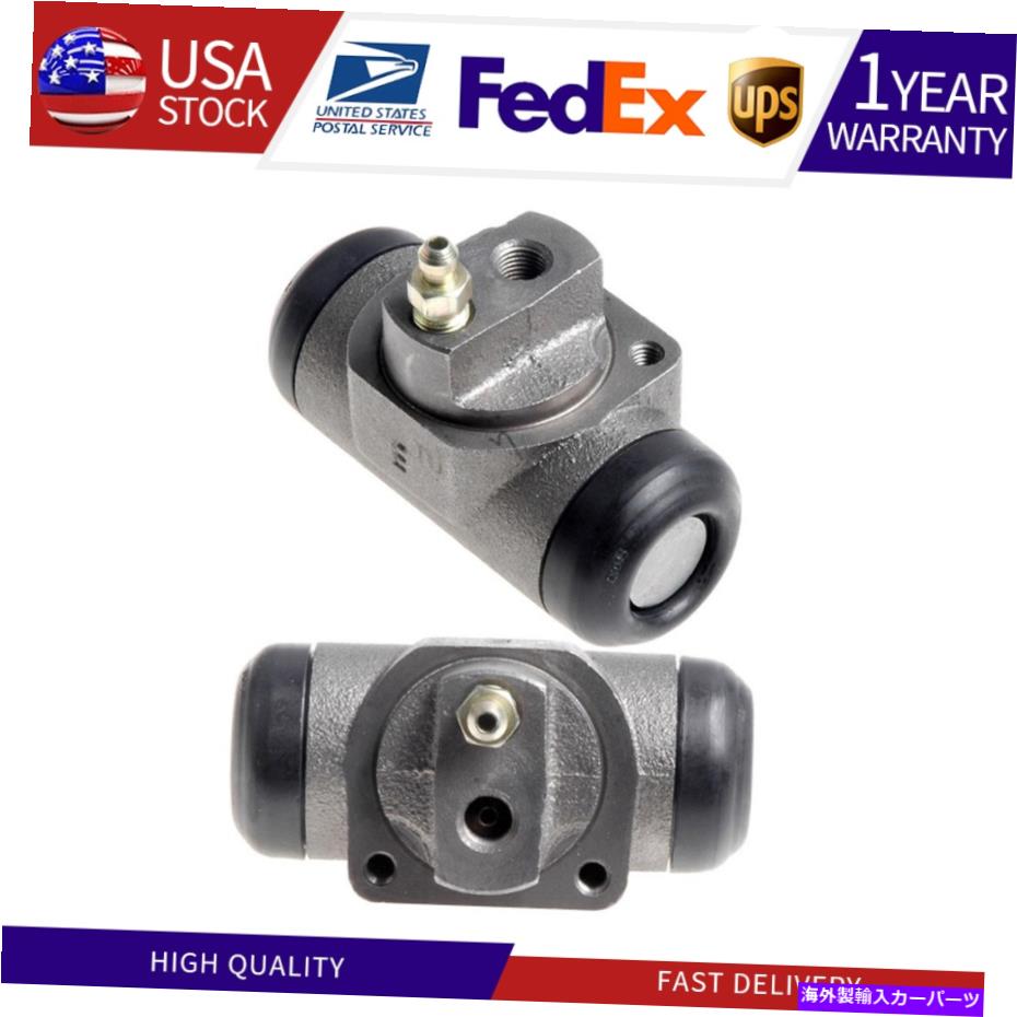 Wheel Cylinder 2つのドラムブレーキホイールシリンダーリアL＆Rを交換するためのGMC/Chevy＃2037785 2 Drum Brake Wheel Cylinders Rear L& R For Replace GMC/Chevy # 2037785【並行輸入品】