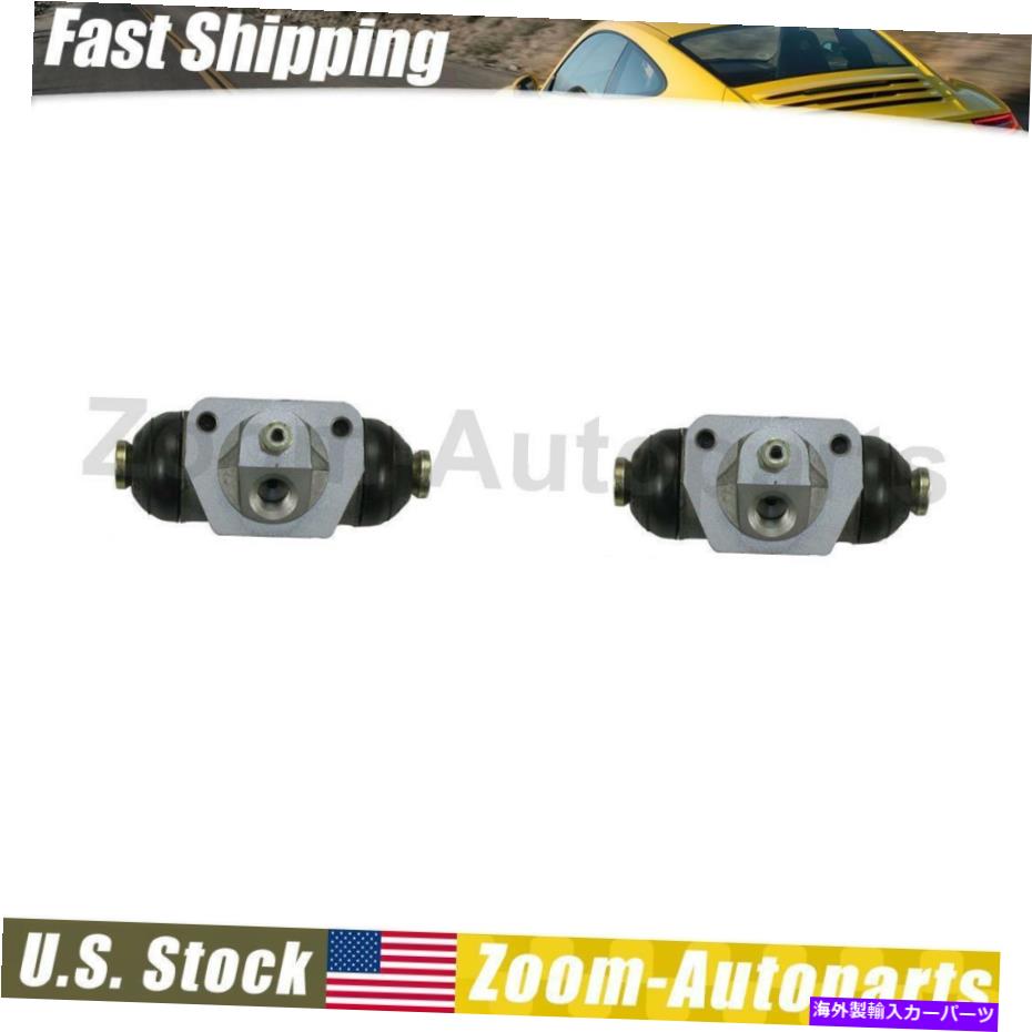 Wheel Cylinder リアドラムブレーキホイールシリンダーセット2フィット2004-2005クライスラーPTクルーザー Rear Drum Brake Wheel Cylinder Set of 2 Fits 2004-2005 Chrysler PT Cruiser【並行輸入品】