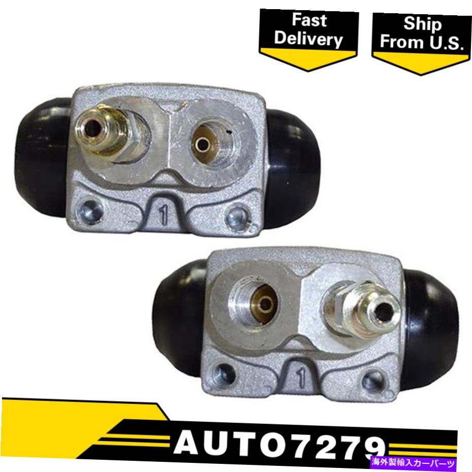 Wheel Cylinder 2x C-Tekリア左後部右ドラムブレーキホイールシリンダーフィットシボレー2009?2011 2x C-Tek Rear Left Rear Right Drum Brake Wheel Cylinder Fits Chevrolet 2009~2011【並行輸入品】