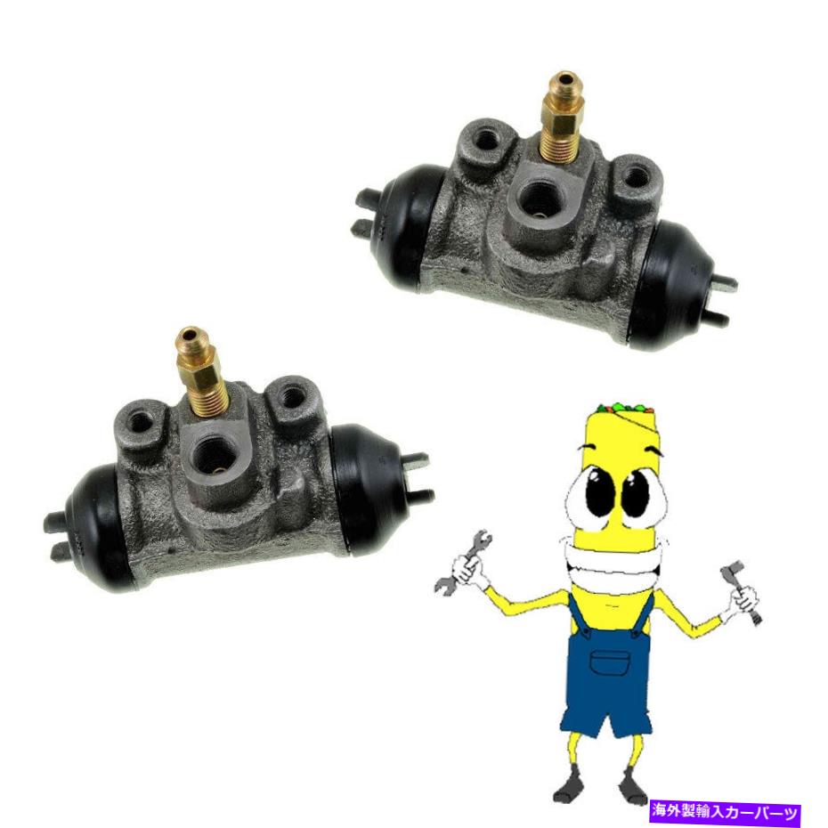 Wheel Cylinder 1994年から1997年のプレミアムリア左＆右ホイールシリンダーフォードアスピア11/16ボア Premium Rear Left & Right Wheel Cylinders for 1994-1997 Ford Aspire 11/16 Bore【並行輸入品】